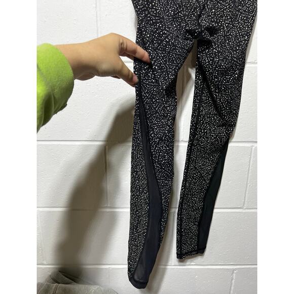 Lululemon Train Times 7/8 Pant Night View Black And White Size 4 - Picture 5 of 8